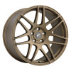 Forgestar F14 Wheels - 19x9.5 Fronts / 19x11 Rears - Satin Bronze - 2015-2024+ Ford Mustang S550 / S650 (F25599565P29 / F25591165P56)