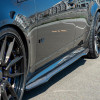 EOS Carbon Fiber Side Skirts - 09-15 CTS-V Sedan / Wagon (SS-284-BKCF)
