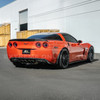 EOS Carbon Fiber Ducktail Rear Spoiler - C6 Corvette Base / GS / Z06 (SPOILER-332-BKCF)