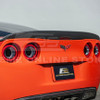 EOS Carbon Fiber Ducktail Rear Spoiler - C6 Corvette Base / GS / Z06 (SPOILER-332-BKCF)
