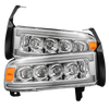 AlphaRex 94-01 Dodge Ram 1500 NOVA LED Headlights Chrome w/ Activ. Light Seq. Signal and SB DRL - 880351 Photo - Primary