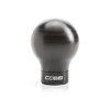 Cobb 08-15 Mitsubishi EVO X / 09-15 Ralliart Shift Knob - Stealth Black (Black/Black Base) - 252350-BK