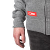 Cobb Grey Zippered Hoodie - Size Large - CO-LINERHOODIE-GRY-L
