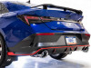 AWE 22-26 Hyundai Elantra N Track Edition Cat-Back Exhaust - Chrome Silver Tips - 3020-32237 Photo - Mounted