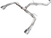 AWE 22-26 Hyundai Elantra N Track Edition Cat-Back Exhaust - Chrome Silver Tips - 3020-32237 Photo - out of package
