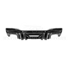 EOS Rear Bumper Diffuser for Quad Tips - Gloss Black - 2024+ Mustang (DIFF-1038-V2-ABS)