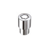 McGard Wheel Lock Nut Set - 4pk. (Reg. Shank Seat) M12X1.25 / 13/16 Hex / 1.38in. Length - Chrome - 21153