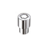 McGard Wheel Lock Nut Set - 4pk. (Reg. Shank Seat) M12X1.5 / 13/16 Hex / 1.38in. Length - Chrome - 21156