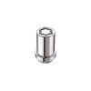 McGard Wheel Lock Nut Set - 4pk. (Tuner / Cone Seat) M12X1.5 / 13/16 Hex / 1.24in. Length - Chrome - 25257