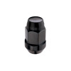McGard Hex Lug Nut (Cone Seat Bulge Style) M12X1.5 / 3/4 Hex / 1.45in. Length (4-Pack) - Black - 64015