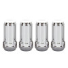 McGard SplineDrive Lug Nut (Cone Seat) M14X1.5 / 1.935in. Length (4-Pack) - Chrome (Req. Tool) - 65310