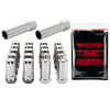 McGard SplineDrive Tuner 5 Lug Install Kit w/Locks & Tool (Cone) 1/2-20 / 13/16 Hex - Chrome - 65540