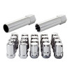 McGard SplineDrive Tuner 5 Lug Install Kit w/Locks & Tool (Cone) M12x1.25 / 13/16 Hex - Chrome (CS) - 65554CN