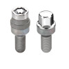 McGard 5 Lug Hex Install Kit w/Locks (Radius Seat Bolt) M14X1.5 / 17mm Hex / 28.1mm Shank L - Chrome - 68020