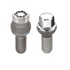 McGard 5 Lug Hex Install Kit w/Locks (Radius Seat Bolt) M14X1.5 / 17mm Hex / 35.4mm Shank L - Chrome - 68032