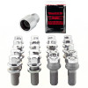 McGard 5 Lug Hex Install Kit w/Locks (Radius Seat Bolt) M14X1.5 / 17mm Hex / 27.5mm Shank L - Chrome - 68174