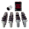 McGard 5 Lug Hex Install Kit w/Locks (Radius Seat Bolt) M14X1.5 / 17mm Hex / 27.5mm Shank L. - Black - 68174BK