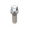 McGard Hex Lug Bolt (Cone Seat) M12X1.5 / 17mm Hex / 25.5mm Shank Length (Box of 50) - Chrome - 69779