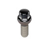 McGard Hex Lug Bolt (Radius Seat) M14X1.5 / 17mm Hex / 26.3mm Shank Length (Box of 50) - Black - 69818BK
