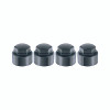 McGard Nylon Lug Caps For PN 24010-24013 (4-Pack) - Black - 70005
