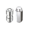 McGard 5 Lug Hex Install Kit w/Locks (Cone Seat Nut) 9/16-18 / 7/8 Hex / 1.75in. Length - Chrome - 84508