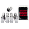 McGard 5 Lug Hex Install Kit w/Locks (Cone Seat Nut / Bulge) 1/2-20 / 3/4 Hex / 1.45in. L - Chrome - 84550