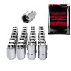 McGard 8 Lug Hex Install Kit w/Locks (Cone Seat Nut) M14X1.5 / 22mm Hex / 1.635in. Length - Chrome - 84825