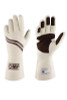 OMP DIJON GLOVES FIA 8856-2018 my2025 NAVY BLUE / FLUO ORANGE SZ XL - IB0-0746-C01-249-XL Photo - Primary