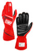 OMP FIRST GLOVES FIA 8856-2018 MY2025 BLACK SZ S - IB0-0776-B01-071-S Photo - Primary