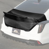 EOS Carbon Fiber Trunk w. Integrated Spoiler - 2022+ Cadillac CT4-V (TRUNK-1193-BKCF)