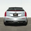 EOS Carbon Fiber Rear Diffuser - 16-19 Cadillac ATS-V (DIFF-1166-BKCF)