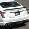EOS Carbon Fiber Rear Trunk Trim - 2022+ Cadillac CT5-V (SPLITTER-1207-BKCF)