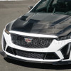 EOS Carbon Fiber Upper & Lower Grille Trim - 22-24 Cadillac CT5-V BW (VENT-1218-BKCF_VENT-1219-BKCF)