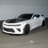 EOS T6 Style Front Splitter - Gloss Black - 16-24 Camaro SS (FLIP-139-V2-ABS)