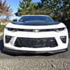 EOS T6 Style Front Splitter - Matte Black - 16-24 Camaro SS (FLIP-139-ABS)