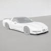 EOS Front Splitter & Side Skirts - Matte Black - 97-04 C5 Corvette (FLIP-548-ABS_SS-229-ABS)
