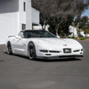 EOS Front Splitter & Side Skirts - Matte Black - 97-04 C5 Corvette (FLIP-548-ABS_SS-229-ABS)