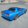 EOS Front Splitter & Side Skirts - Gloss Black - 97-04 C5 Corvette (FLIP-548-V2-ABS_SS-229-V2-ABS)