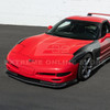 EOS Front Splitter & Side Skirts - Hydro-Dipped Carbon - 97-04 C5 Corvette (FLIP-548-CFLK_SS-229-CFLK)