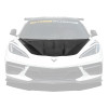 EOS Track Edition Carbon Fiber Double Sided Hood - C8 Corvette (HOOD-1282-BKCF)