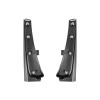 EOS Extended Front Splash Guards - Matte Black - C8 Corvette Z06 (MF-1265-ABS)