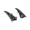EOS Extended Front Splash Guards - Matte Black - C8 Corvette Z06 (MF-1265-ABS)