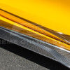 EOS Track Edition Side Skirts - Carbon Fiber - C8 Corvette Z06 (SS-1175-BKCF)