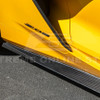 EOS Track Edition Side Skirts - Carbon Fiber - C8 Corvette Z06 (SS-1175-BKCF)