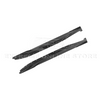 EOS Track Edition Side Skirts - Carbon Fiber - C8 Corvette Z06 (SS-1175-BKCF)