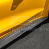 EOS Track Edition Side Skirts - Carbon Fiber - C8 Corvette Z06 (SS-1175-BKCF)