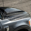 EOS Carbon Fiber Cowl Hood - 2021+ Ford F-150 (HOOD-1195-BKCF)