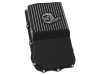aFe 18-25 Jeep Wrangler JL V6 Transmission Pan - Black w/ Machined Fins - 46-71300B Photo - Unmounted