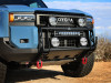 aFe 2024+ Toyota Land Cruiser (J250) L4 2.4L Terra Guard Bull Bar w/ RIGID Lights - 79-27021L Photo - Mounted