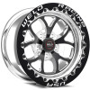 Weld Wheels S76 Black Beadlock 17x10 Rear Wheel - 09-19 CTS-V / 10-24 Camaro / 16-19 ATS-V / 14-16 Chevy SS